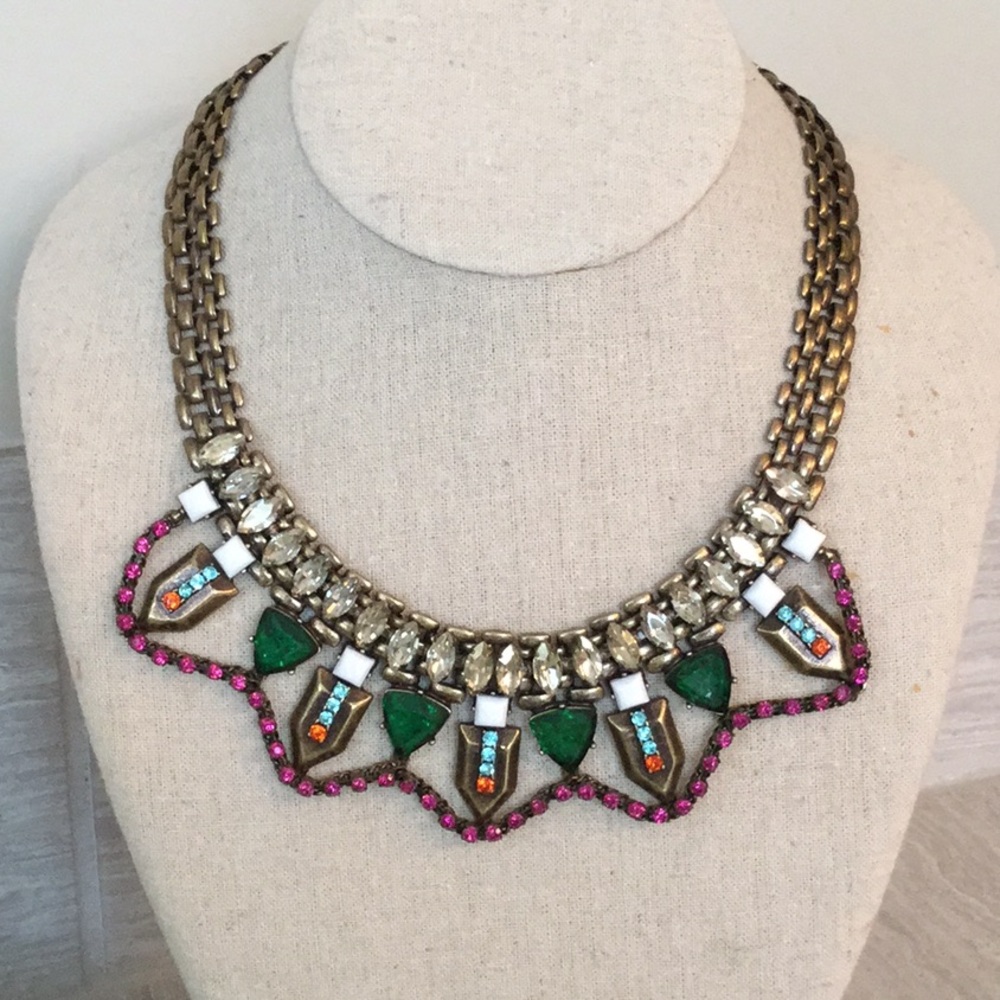 Stella & Dot Prisma statement necklace